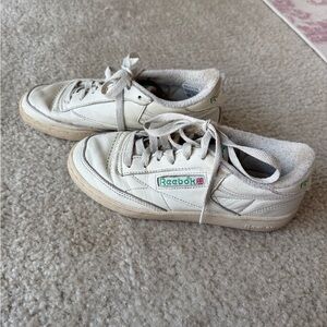 Reebok Classic White Athletic Shoes